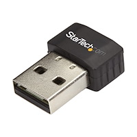 StarTech.com StarTech.com USB Wi-Fi-adapter - AC600 - dual-band trådlös nano-adapter - nätverksadapter - USB 2.0
