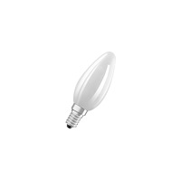 LEDVANCE OSRAM LED STAR - LED-glödlampa med filament - form: B35 - E14 - 6 W - varmt vitt ljus - 2700 K
