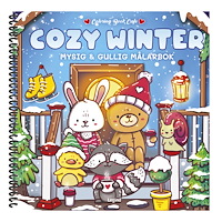 Legind A/S Cozy Winter Deluxe. Lyxig Cozy Coloring målarbok från Coloring Book Cafe (bok, spiral)