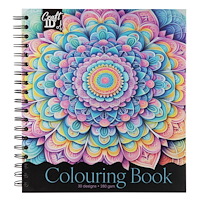 Legind A/S Mandala målarbok med spiralbindning : 30 ark, 280 gram (bok, spiral)