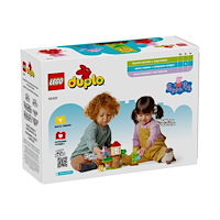 LEGO LEGO DUPLO 10431 - Peppa Pig Trädgård och Trädkoja - byggsats