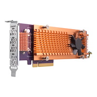 Qnap Systems QNAP QM2-4P-384 - kontrollerkort - PCIe 3.0 - PCIe 3.0 x8