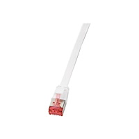 2direct LogiLink SlimLine - patch-kabel - 1 m - vit