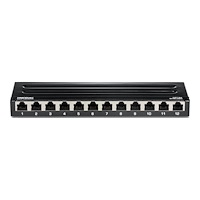 TRENDnet TRENDnet TC-P12C6AS - patch-panel - 0.5U