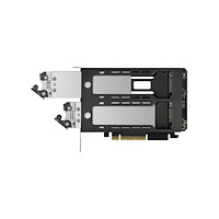 ICY DOCK ICY Dock ToughArmor MB842MP-B - förvaringsmobilrack - 2 bay removable - M.2 NVMe Card - PCIe 4.0 x16