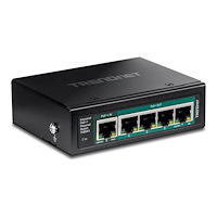 TRENDnet TRENDnet TI-B541 - switch - industrial, with PoE pass-through - 5 portar - TAA-kompatibel