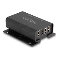 DeLOCK Delock - hubb - with 5 kV Isolation for data lines - 4 portar