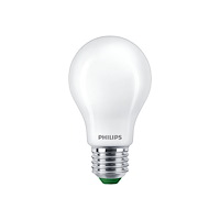 Philips Philips - LED-glödlampa med filament - form: A60 - glaserad finish - E27 - 4 W - varmt vitt ljus - 2700 K