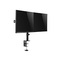 LogiLink LogiLink monteringssats - justerbar arm - för 2 LCD-bildskärmar - svart