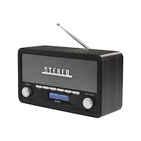 Denver DENVER DAB-18DARKGREY - bärbar DAB-radio - Bluetooth