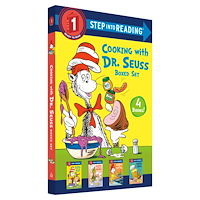 Penguin Random House USA Cooking with Dr. Seuss Step into Reading 4-Book Boxed Set: Cooking with the Cat; Cooking with the Grinch; Cooking with S...