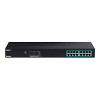 TRENDnet TRENDnet TPE TG160G - switch - 16 portar - rackmonterbar - TAA-kompatibel