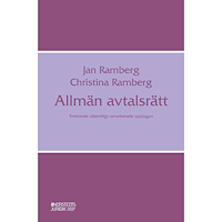 Jan Ramberg Allmän avtalsrätt (häftad)