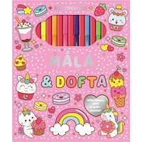 Tukan Förlag Måla & dofta : Målarblock med 6 doftpennor (bok)