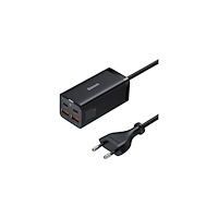 Baseus Baseus GaN3 Pro 4 Port 100Watt Adapter 2xUSB-C + 2xUSB-A sor...