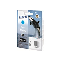EPSON Epson T7602 - cyan - original - bläckpatron