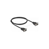 DeLOCK Delock - seriell kabel - DB-9 till DB-9 - 1 m