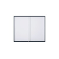 BI-SILQUE Förvaringsskåp med säkerhetsglas bi-office, inomhus, skjutdö...