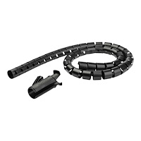 StarTech.com StarTech.com 2.5m (8.2ft) Cable Management Sleeve - 1.8" Diameter - Expandable Coiled Cord Organizer w/ Cable Loading To...