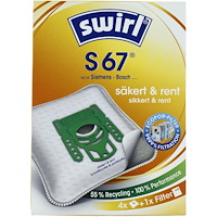 Swirl Swirl S 67 / 99775 Dammsugarpåsar