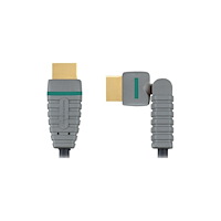 Bandridge Bandridge Rotatable High Speed HDMI Cable with Ethernet - HDMI-kabel med Ethernet - 1 m