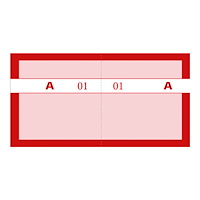 BURDE FÖRLAGS AB Mayland - kupongbok - 100 ark - 130 x 70 mm
