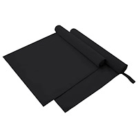 vidaXL Sporthanddukar 2 pcs Svart 180 x 90 cm Polyester och polyamid