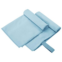 vidaXL Sporthanddukar 2 pcs Blå 50 x 30 cm Polyester och polyamid