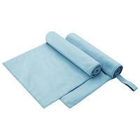 vidaXL Sporthanddukar 2 pcs Blå 100 x 50 cm Polyester och polyamid