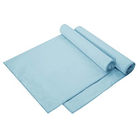 vidaXL Sporthanddukar 2 pcs Blå 140 x 70 cm Polyester och polyamid
