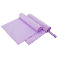 vidaXL Sporthanddukar 2 pcs Lila 100 x 50 cm Polyester och polyamid