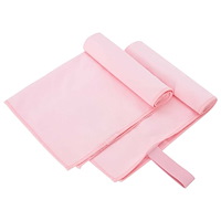 vidaXL Sporthanddukar 2 pcs Rosa 50 x 30 cm Polyester och polyamid