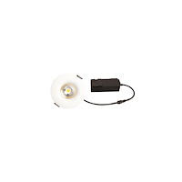 Scan Products  D.T. Sabina Low profile Fixed ISO Mat Hvid 2700K 375lm 5,4W DIM I...