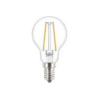 Philips Philips CorePro LEDluster ND - LED-glödlampa med filament - form: P45 - klar finish - E14 - 2 W - varmt vitt ljus - 2700...