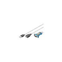 Goobay Goobay 95436, Transparent, 1,5 m, USB Type-A, RS-232, Hankop...