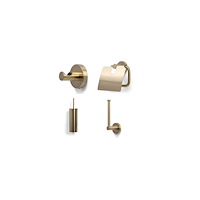 blue label BLUE LABEL Badrumstillbehör i borstat guld