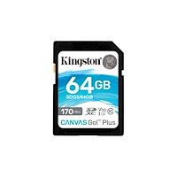 Kingston Technology Kingston Canvas Go! Plus - flash-minneskort - 64 GB - SDXC UHS-I