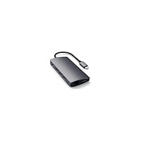 Satechi Satechi Aluminum Multi-Port Adapter V2 - dockningsstation - USB-C - 1GbE