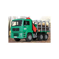 Bruder Bruder MAN TGA Timber truck with loading crane and 3 trunks...