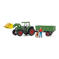 Schleich Schleich Farm World - Traktor med vagn