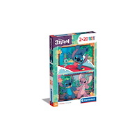 Clementoni Clementoni Supercolor Disney Stitch, 20 styck, Tecknade seri...