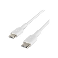 Belkin Components Belkin BoostCharge - USB typ C-kabel - 24 pin USB-C till 24 pin USB-C - 1 m