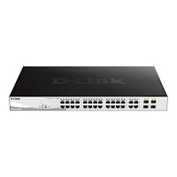 D-Link D-Link DGS 1210-28MP - switch - 28 portar - smart - rackmonterbar