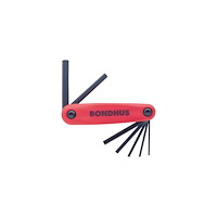 WARECO Bondhus® insexnyckelsats GorillaGrip®-kniv modell2-2.5-3-4-4...