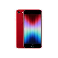 Apple Apple iPhone SE (3rd generation) - (PRODUCT) RED - röd - 5G smartphone - 64 GB - GSM