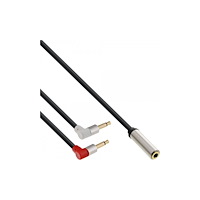 Inline InLine Slim - hörlursadapter - 15 cm