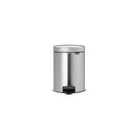 BRABANTIA Pedalspand Brabantia Newlcon 5 ltr. Fingerprintproof Stål/Pl...