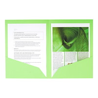 EXACOMPTA Exacompta Nature Future - fickmapp - för A4 - kapacitet: 60 ark - blandade färger (paket om 25)