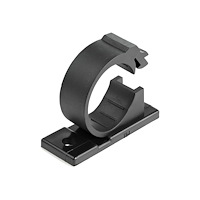 StarTech.com StarTech.com 100 självhäftande kabelhanteringsclips Svart - Nätverk/Ethernet/kontorsbord/datorsladdorganiserare - Självf...