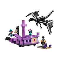 LEGO LEGO Minecraft 21264 - The Ender Dragon and End Ship - byggsats